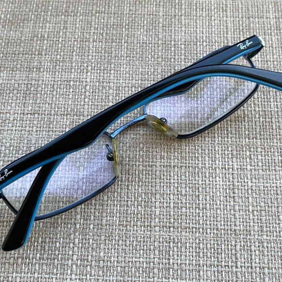Ray-Ban Kids Eyeglasses Frame RB1025 400 45[]16 125 Black/Blue Glasses - Picture 5 of 11